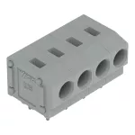 Złączka do płytek drukowanych 2,5 mm² RM 5/5,08 mm 4-bieg, szara 235-404