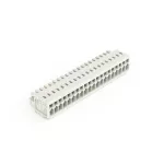 1-przewodowe gniazdo CAGE CLAMP®, pełna ochrona przed błędnym wetknięciem, jasnoszary 734-120