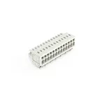 Gniazdo 1-przewodowe CAGE CLAMP®, jasnoszary