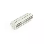 1-przewodowe gniazdo CAGE CLAMP®, pełna ochrona przed błędnym wetknięciem, jasnoszary 734-116/008-000