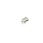 Wtyk THT 1.0 x 1.0 mm solder pin konstrukcja kątowa, jasnoszary 734-164