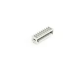 Wtyk THT 1.0 x 1.0 mm solder pin konstrukcja kątowa, jasnoszary 734-169