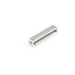 Wtyk THT 1.0 x 1.0 mm solder pin konstrukcja kątowa, jasnoszary 734-173