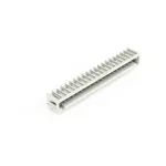 Wtyk THT 1.0 x 1.0 mm solder pin konstrukcja kątowa, jasnoszary 734-180