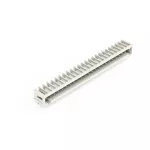 Wtyk THT 1.0 x 1.0 mm solder pin konstrukcja kątowa, jasnoszary 734-184