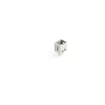 Wtyk THT pin lutowniczy 1,0 x 1,0 mm konstrukcja prosta, jasnoszary