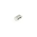 Wtyk THT 1.0 x 1.0 mm solder pin konstrukcja kątowa, jasnoszary 734-164/108-000