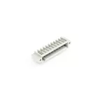 Wtyk THT 1.0 x 1.0 mm solder pin konstrukcja kątowa, jasnoszary 734-170/108-000
