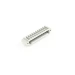 Wtyk THT 1.0 x 1.0 mm solder pin konstrukcja kątowa, jasnoszary 734-171/108-000
