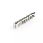 Wtyk THT pin lutowniczy 1,0 x 1,0 mm konstrukcja prosta, jasnoszary 734-148/108-000