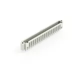 Wtyk THT pin lutowniczy 1,0 x 1,0 mm konstrukcja prosta, jasnoszary 734-150/108-000