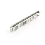 Wtyk THT pin lutowniczy 1,0 x 1,0 mm konstrukcja prosta, jasnoszary 734-154/108-000