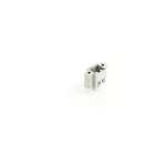 Wtyk THT pin lutowniczy 1,0 x 1,0 mm konstrukcja prosta, jasnoszary 734-132/108-000