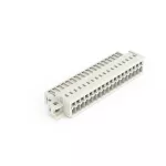 Wtyk 1-przewodowy CAGE CLAMP®, pełna ochrona przed błędnym wetknięciem, jasnoszary 734-318/019-000