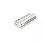 Wtyk 1-przewodowy CAGE CLAMP®, pełna ochrona przed błędnym wetknięciem, jasnoszary 734-314/018-000