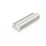 Wtyk 1-przewodowy CAGE CLAMP®, pełna ochrona przed błędnym wetknięciem, jasnoszary 734-318/018-000