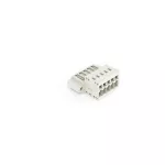 Wtyk 1-przewodowy CAGE CLAMP®, pełna ochrona przed błędnym wetknięciem, jasnoszary 734-305/109-000