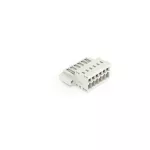 Wtyk 1-przewodowy CAGE CLAMP®, pełna ochrona przed błędnym wetknięciem, jasnoszary 734-306/109-000