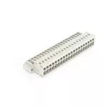 Wtyk 1-przewodowy CAGE CLAMP®, pełna ochrona przed błędnym wetknięciem, jasnoszary 734-320/109-000