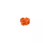 Wtyk 1-przewodowy CAGE CLAMP®, pełna ochrona przed błędnym wetknięciem. pomarańczowa 734-332/019-000