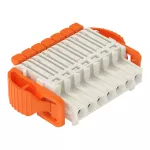 Gniazdo 1-przewodowe dźwignia Push-in CAGE CLAMP®, jasnoszary 2734-1107/038-000