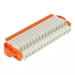 Gniazdo 1-przewodowe dźwignia Push-in CAGE CLAMP®, jasnoszary 2734-1116/038-000