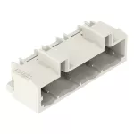 Wtyk THT 1.0 x 1.0 mm solder pin konstrukcja kątowa, jasnoszary 721-834/001-000