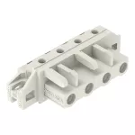 Gniazdo THT Pin lutowniczy 0,6 x 1,0 mm konstrukcja kątowa, jasnoszare 722-839/031-000