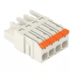 Gniazdo 1-przewodowe dźwignia Push-in CAGE CLAMP®