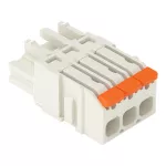 Gniazdo 1-przewodowe dźwignia Push-in CAGE CLAMP®