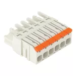 Gniazdo 1-przewodowe dźwignia Push-in CAGE CLAMP®