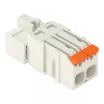 Wtyk 1-przewodowy dźwignia Push-in CAGE CLAMP®