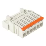 Wtyk 1-przewodowy dźwignia Push-in CAGE CLAMP®