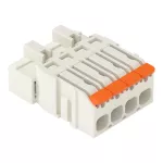 Wtyk 1-przewodowy dźwignia Push-in CAGE CLAMP®