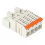 Wtyk 1-przewodowy dźwignia Push-in CAGE CLAMP®