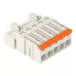 Wtyk 1-przewodowy dźwignia Push-in CAGE CLAMP®