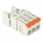 Wtyk 1-przewodowy dźwignia Push-in CAGE CLAMP®