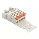 Wtyk 1-przewodowy dźwignia Push-in CAGE CLAMP®