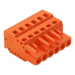 1-przewodowe gniazdo CAGE CLAMP®, pomarańczowa 231-306/026-000