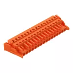 1-przewodowe gniazdo CAGE CLAMP®, pomarańczowa 231-316/037-000