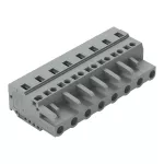 1-przewodowe gniazdo CAGE CLAMP®, szara 231-208/026-000