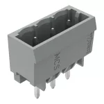 Wtyk THT Pin lutowniczy 1,0 x 1,0 mm konstrukcja prosta, szary 231-133/001-000