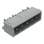 Wtyk THT Pin lutowniczy 1,2 x 1,2 mm konstrukcja kątowa, szary 231-465/001-000