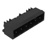 Wtyk THR Pin lutowniczy 1,0 x 1,0 mm konstrukcja kątowa, czarny 231-436/001-000/105-604