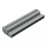 Wtyk 1-przewodowy CAGE CLAMP®, szary 231-620