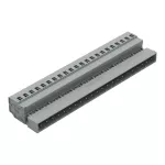 Wtyk 1-przewodowy CAGE CLAMP®, szary 231-622