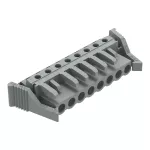 Gniazdo THT Pin lutowniczy 0,6 x 1,0 mm konstrukcja kątowa, szare 232-238/039-000