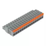 Gniazdo 1-przewodowe dźwignia Push-in CAGE CLAMP®