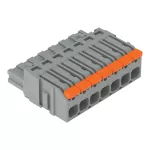 Gniazdo 1-przewodowe dźwignia Push-in CAGE CLAMP®