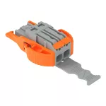Gniazdo 1-przewodowe dźwignia Push-in CAGE CLAMP®